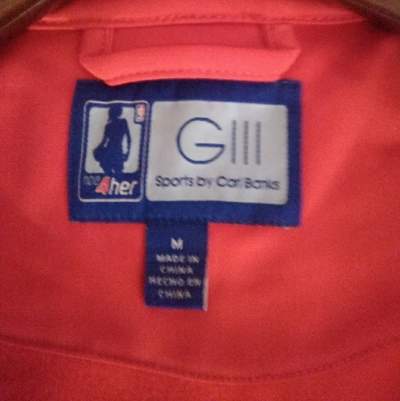 WOMENS M CHICAGO BULLS TRACK JACKET - Picture 3 of 4